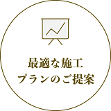 最適な施工プランのご提案