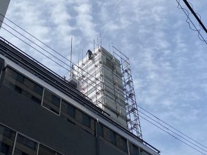 塔屋の漏水調査5