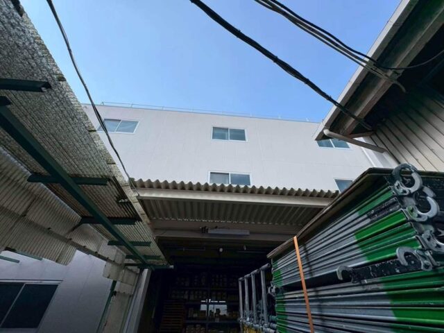 東大阪市　M工場　外壁修繕工事