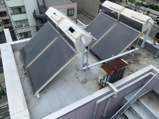 温水器撤去について